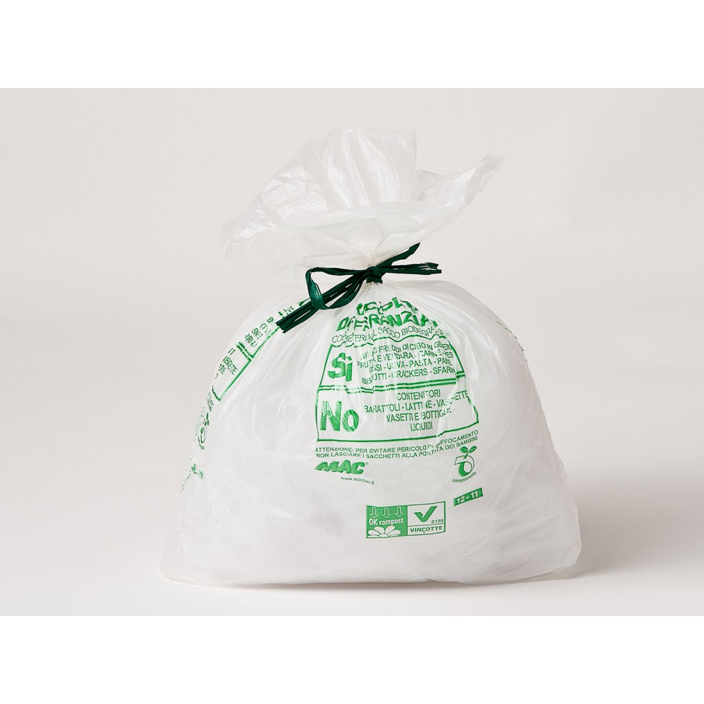 Sacchi 100% Biodegradabili e Compostabili per la Raccolta Differenziata  dell'Umido - Mac Sac ® Bio - Mac Sac ® - Produzione e Vendita di Sacchi per  la Raccolta Differenziata e Indifferenziata dei rifiuti